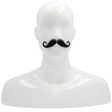 Adults Human Hair Handlebar Mustache - Black