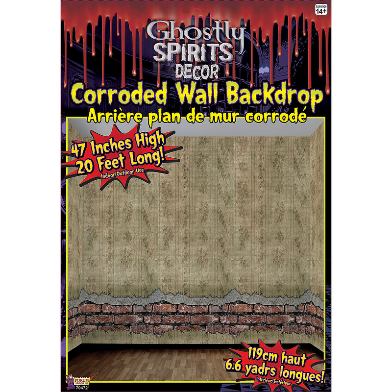 Decorative Wallpaper Roll for Haunted House Spooky Events and Halloween Decorations