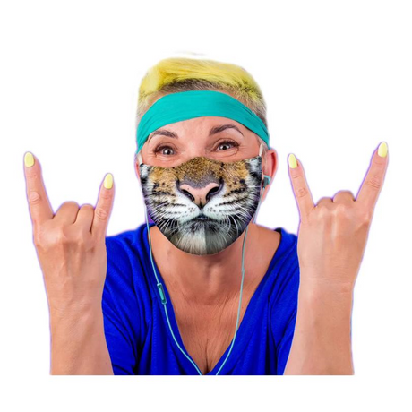Mask Cover Get Em Tiger
