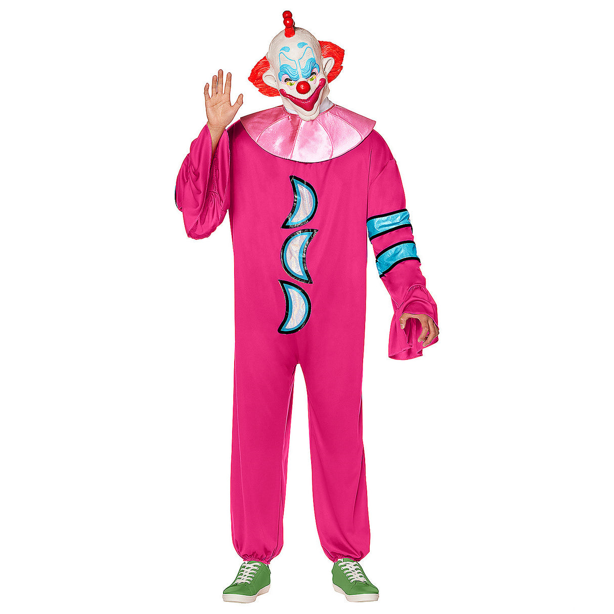 Official Killer Klowns Slim Costume for Halloween Parties and Movie Nights with Friends