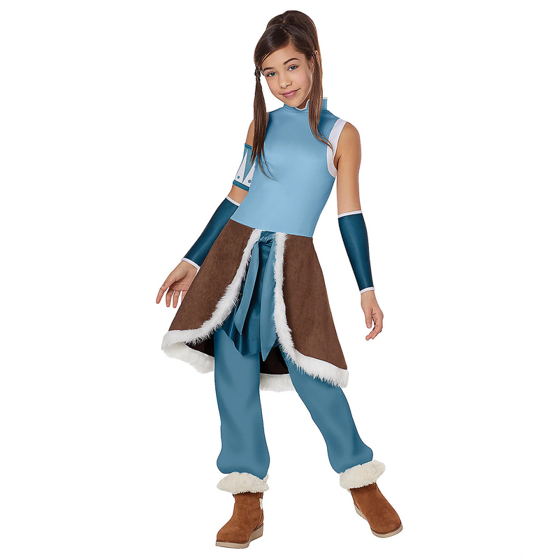 Kid's The Legend of Korra Costume for Halloween Community Events and Creative Play