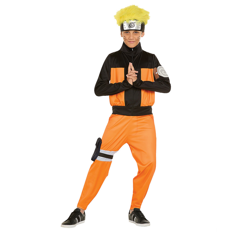 Officially Licensed Kid's Naruto Costume for Halloween Parties and Superhero Adventures