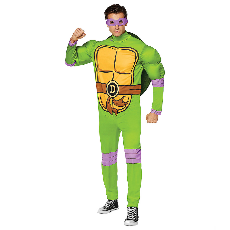 Classic Teenage Mutant Ninja Turtles Donatello Costume for Theme Parties and Halloween Celebrations