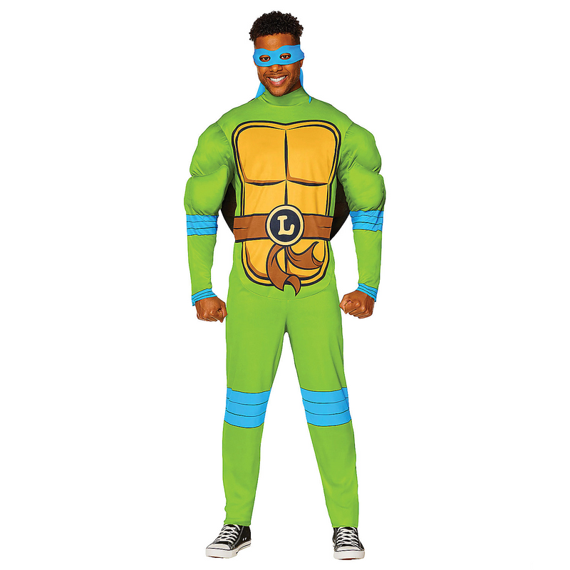 Authentic Leonardo Teenage Mutant Ninja Turtles Costume for Halloween Parties Comic Con and Role Play Events
