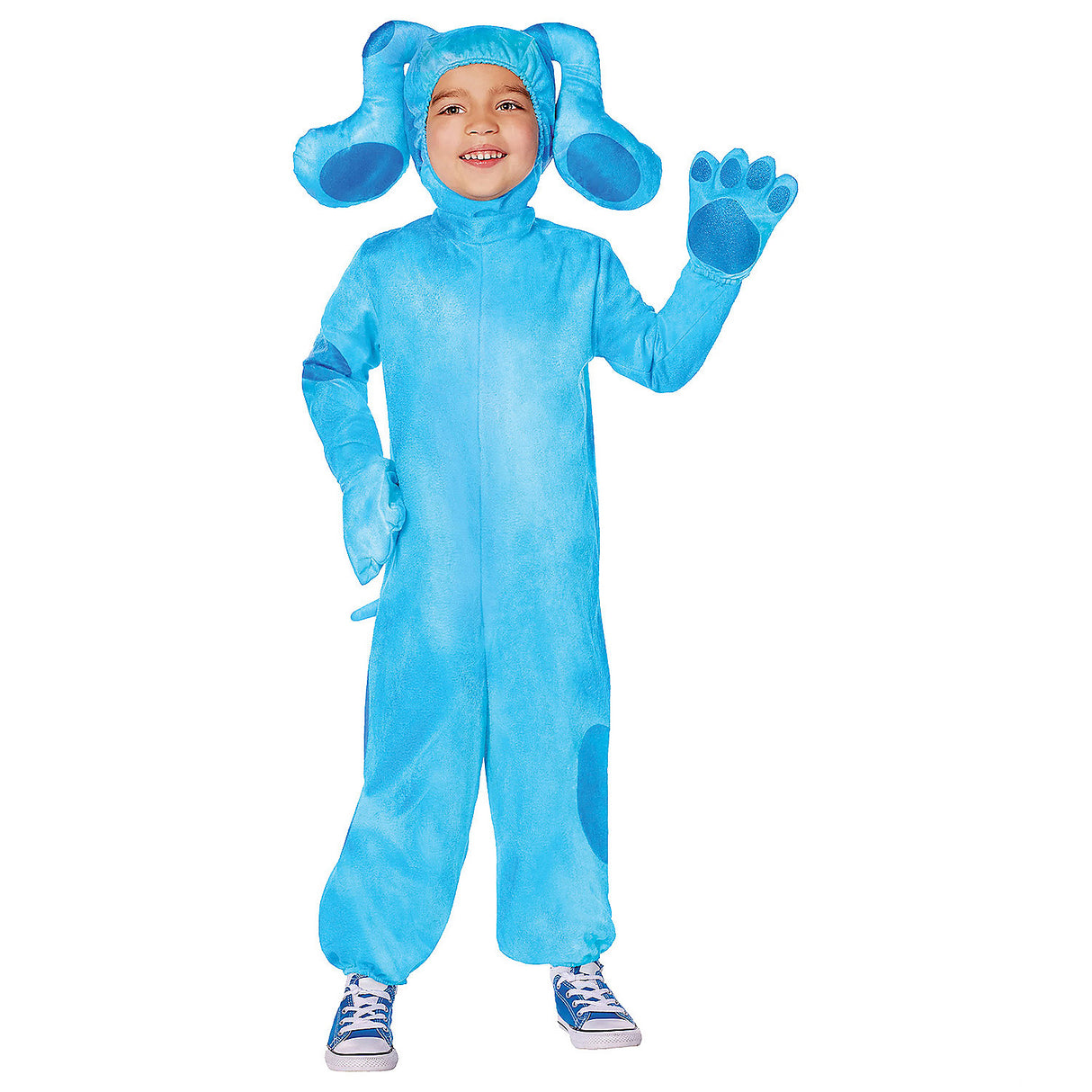 Adorable Toddler Blues Clues Blue Costume for Halloween Dress Up and Playtime Adventures