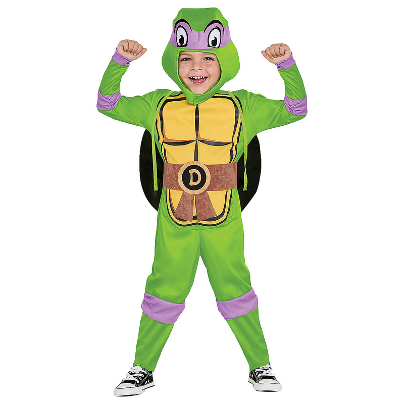 Toddler Teenage Mutant Ninja Turtles Donatello Costume for Halloween Family Events and Imaginative Play