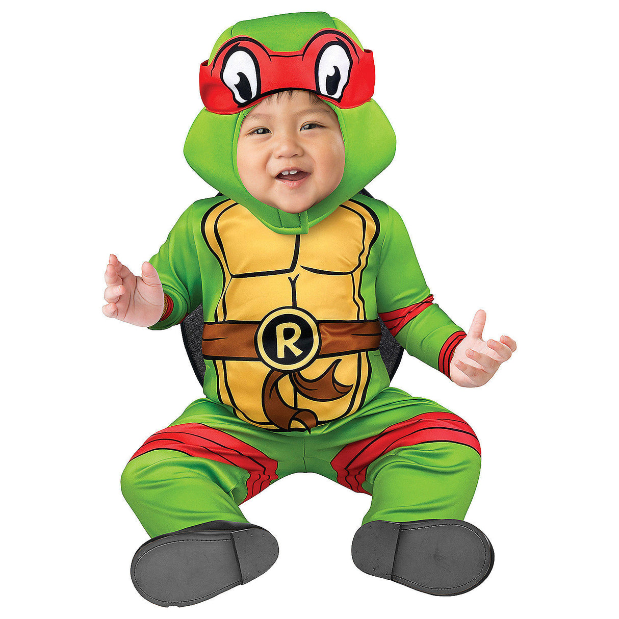 Adorable Baby Teenage Mutant Ninja Turtles Raphael Costume for Infants Halloween Parties and Playtime Adventures