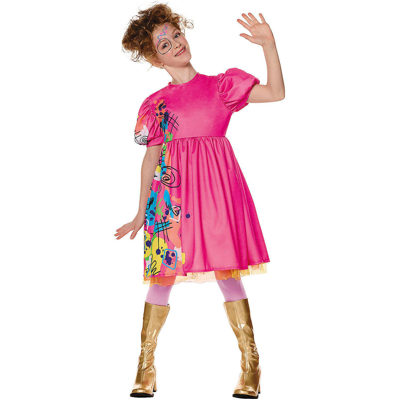 Kids Barbie Movie Multicolored Weird Barbie Costume