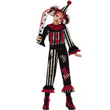 Terrifying Child Big Top Terror Costume for Halloween Haunted Houses and Scary Costume Events