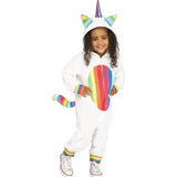 Enchanting Child Rainbow Unicorn Costume for Halloween Parties and Dress-Up Adventures