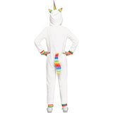 Adorable Child Rainbow Unicorn Costume for Halloween Parties Community Events and Magical Dress Up