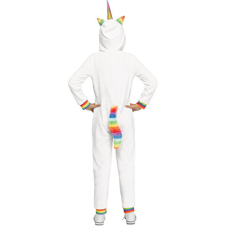 Adorable Child Rainbow Unicorn Costume for Halloween Parties Community Events and Magical Dress Up