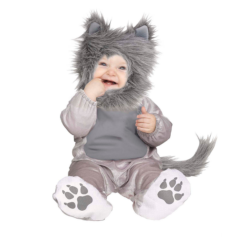 Baby Gray Wolf Cub Costume