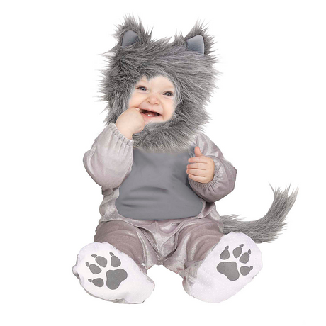 Baby Gray Wolf Cub Costume