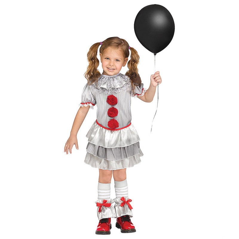 Adorable Toddler Carnevil Clown Costume for Halloween Family Themes and Fun Costume Parties