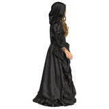 Elegant Kids Wicked Queen Costume for Halloween Parties and Enchanting Dress Up Adventures