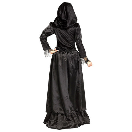 Elegant Wicked Queen Costume for Halloween Theme Parties and Character Dress-Up Events