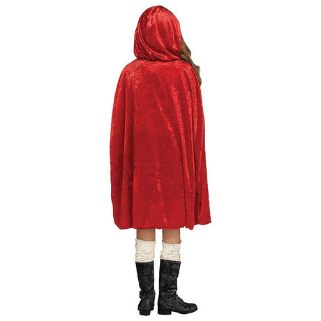 Charming Kid's Red Riding Hood Costume for Halloween Parties Dress Up and Creative Play