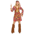 Adult's Flower Power Hippie Costume