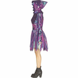 Adults Ghost Face Two-Tone Chrome Dress Costume
