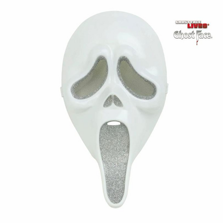 Adults Ghost Face 30th Anniversary Silver Dress Costume