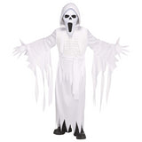 Spooky Kids Banshee Ghost Costume for Halloween Parties and Haunted House Adventures