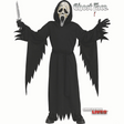 Kids Scream IV Ghost Face Black Polyester Robe with Mask Costume