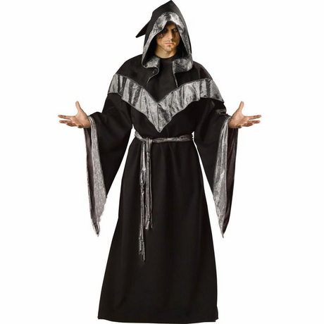 Adults Dark Sorcerer Robe Costume