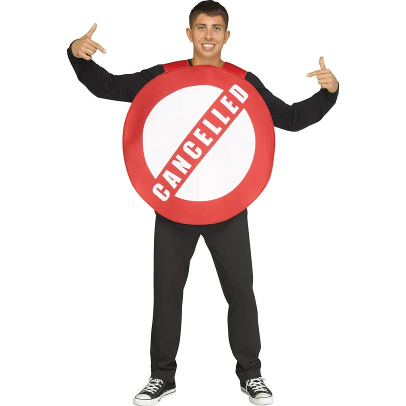 I Am Canceled Tunic Adult Costume