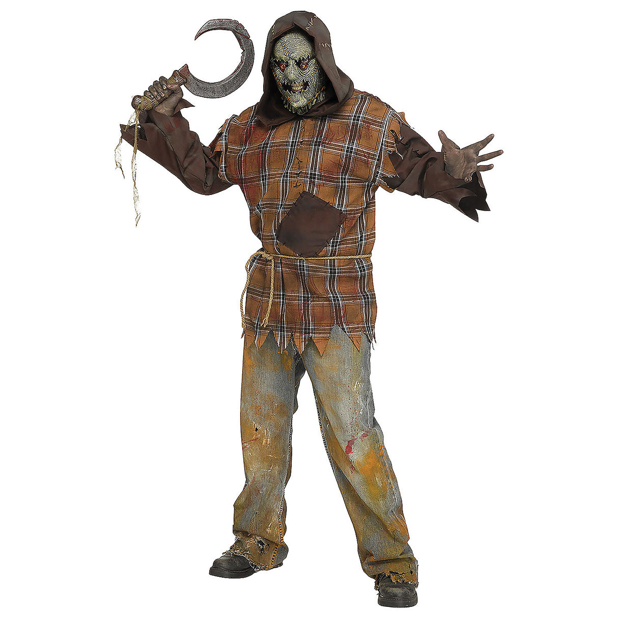 Kornfield Killer Adult Costume for Halloween Events and Scary Themed Celebrations