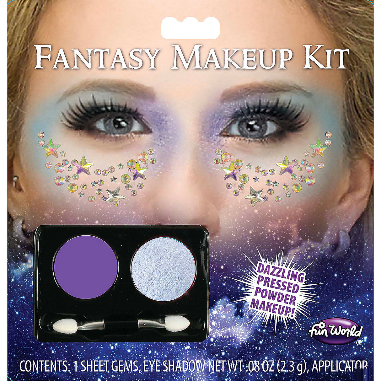 Dazzling Eye Makeup Kit for Costume Parties and Creative Fashion Looks