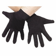 Adults Character Gloves Black Polyester Costume Accessory