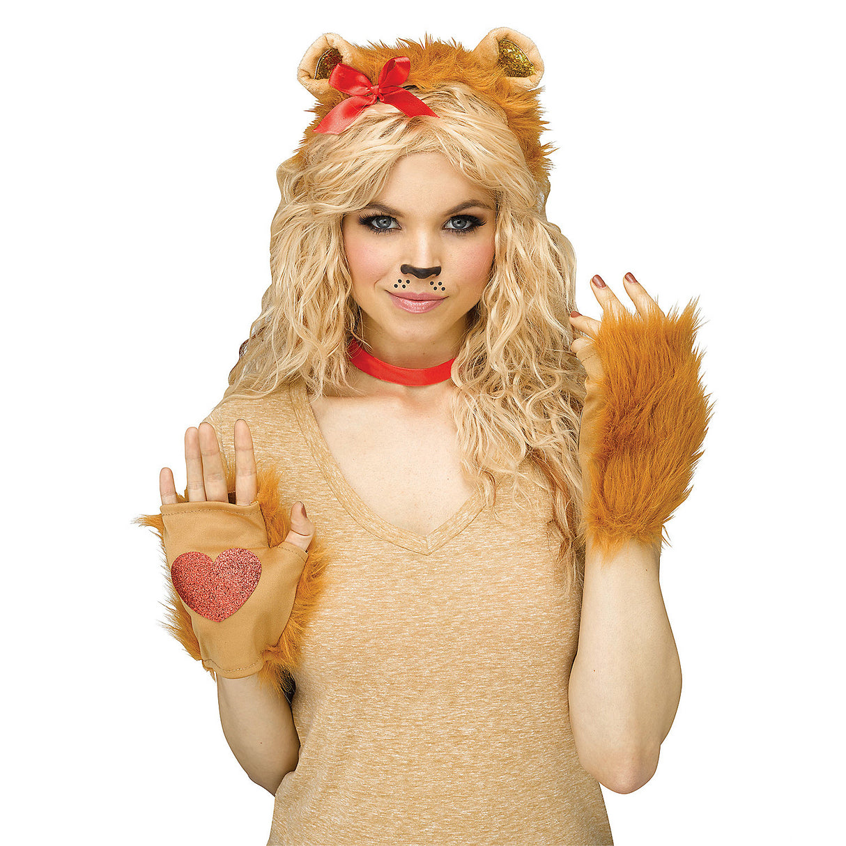 Adorable Instant Kit Lovely Lion for Halloween Dress Up and Theme Parties