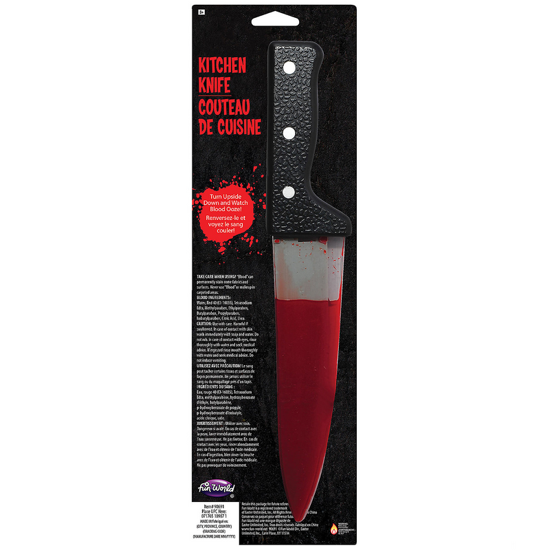 Bleeding Kitchen Knife, 13"