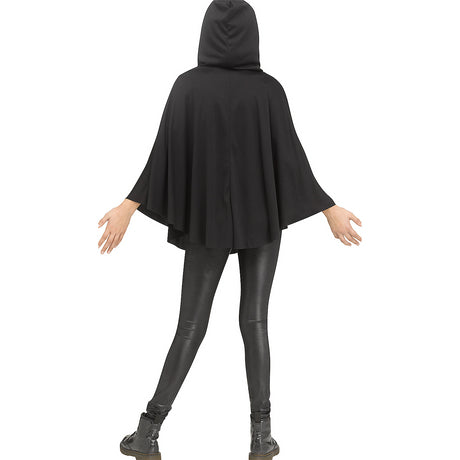 Spooky Poncho Spirit Board Hooded Costume for Halloween Parties and Witch-Themed Events