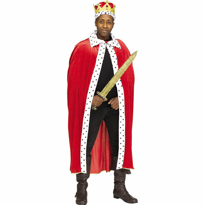 Luxurious Adul Costume for Halloween Themed Events and Royal Celebrations