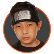 Anime Hidden Leaf Headband Cosplay Accessory for Convention Fans shown clearly in the product image