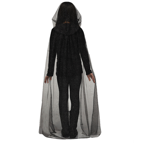 Kid's Hooded Sparkle Cape Costume Accessory
