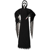 Ghost Face Prop with Knife 6 inches