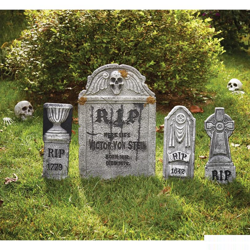 Foam Tombstone - 4 Piece Set
