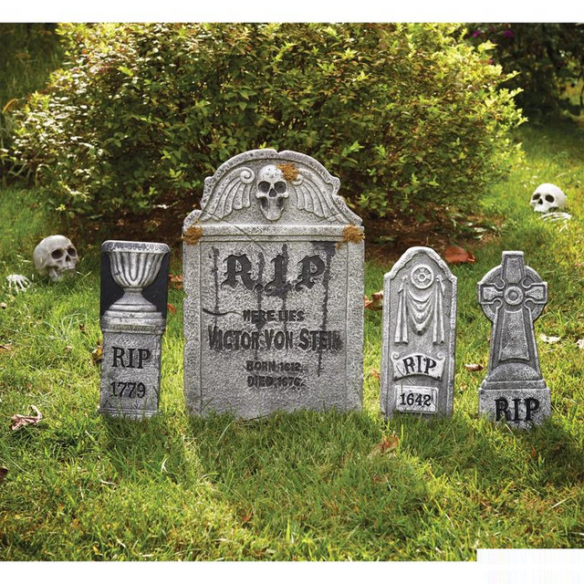 Foam Tombstone - 4 Piece Set