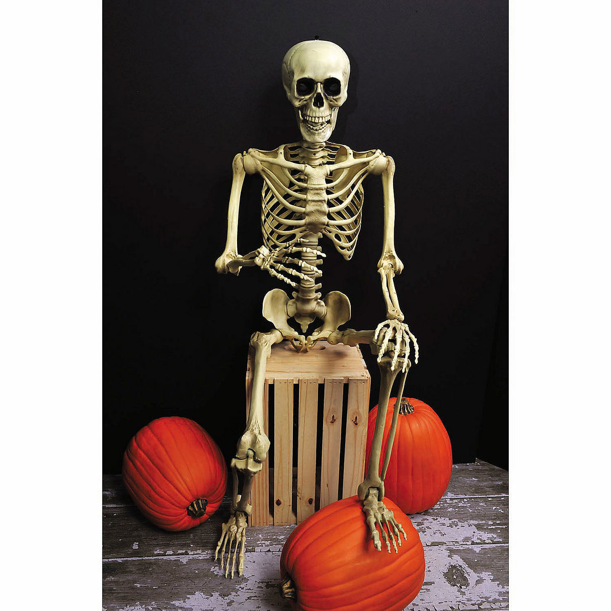 Realistic 5 Ft Posable Articulated Skeleton for Halloween Displays Party Decorations and Haunted Houses
