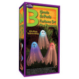 Color Changing Ghosts on Posts for Whimsical Halloween Decoration in Your Yard