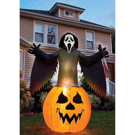 Scream Pumpkin Inflatable Au
