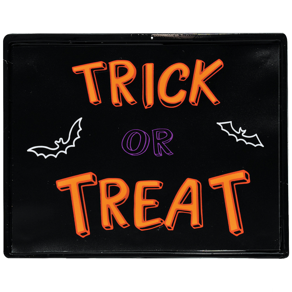 Vibrant Trick Treat Neon Light-Up Sign for Halloween Parties and Spooky Decorations