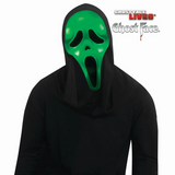 Adults Ghost Face Color Changing Full Mask with Hood