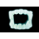 Adults Glow-in-the-Dark Vampire Fangs Costume Accessory