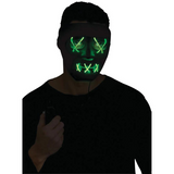 GREEN STRING ILLUMO MASK