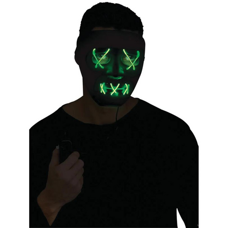 GREEN STRING ILLUMO MASK
