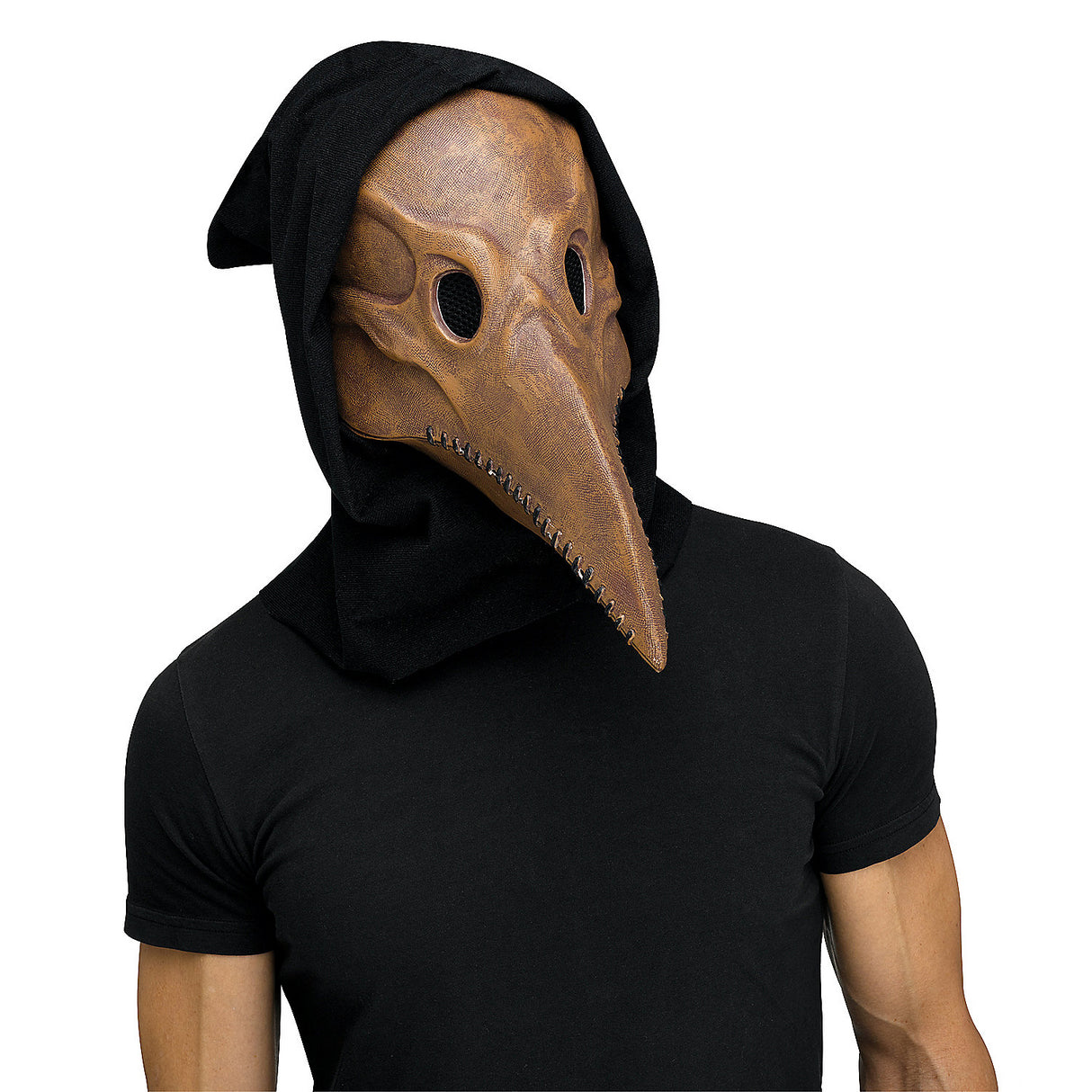 Authentic Brown Plague Doctor Mask for Halloween Parties Costume Events and Themed Gatherings